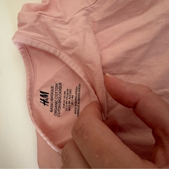 EUC lot / bundle of 3 h&m baby long sleeve flowy 3m blouse - Picture 7 of 7